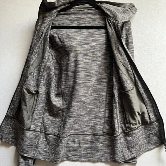 Lululemon Athletica Stride full zip hoodie Jacket Sz 6 - Picture 4 of 7